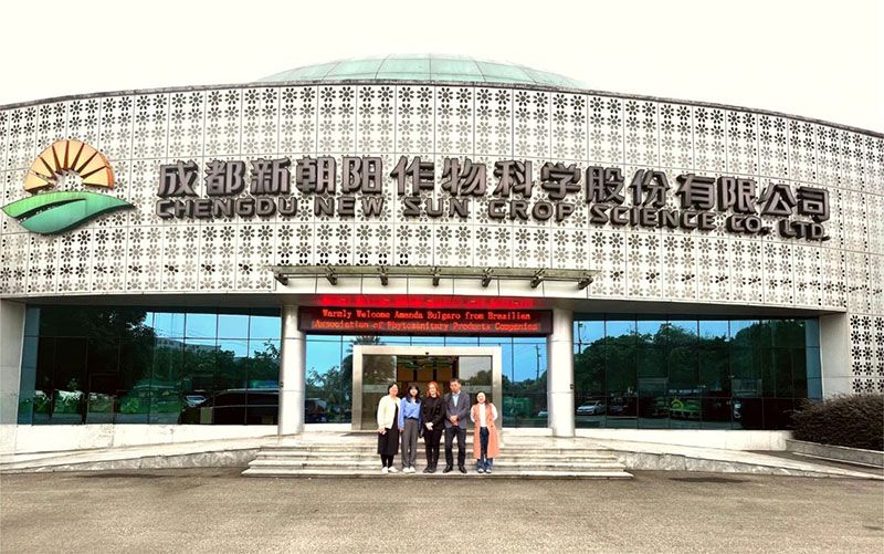 巴西國(guó)家植物保護(hù)產(chǎn)品協(xié)會(huì)專家訪問(wèn)新朝陽(yáng)，共探生物農(nóng)業(yè)合作新機(jī)遇